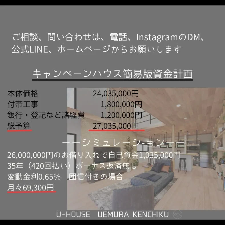 【キャンペーンハウスのご案内!!】